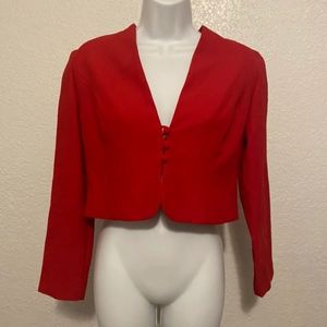 Karen Miller Crop Blazer size 4P